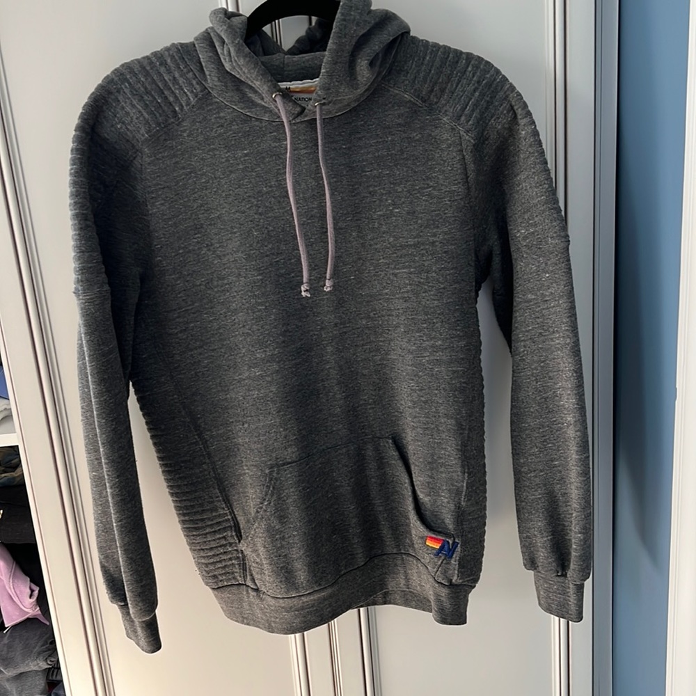 Unisex Aviator Nation Moto Hoodie Pullover